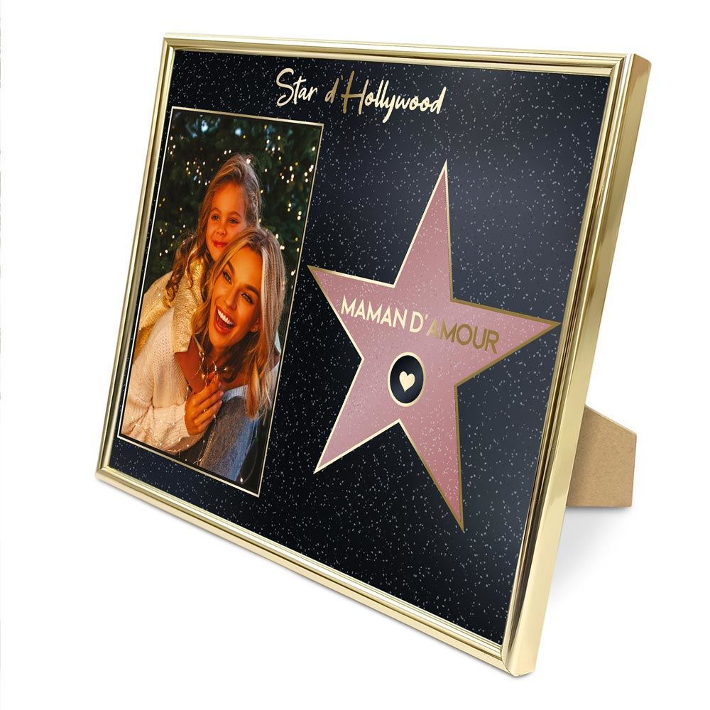 Cadre photo hollywood maman