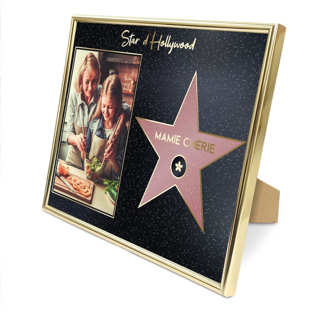 Cadre photo hollywood mamie