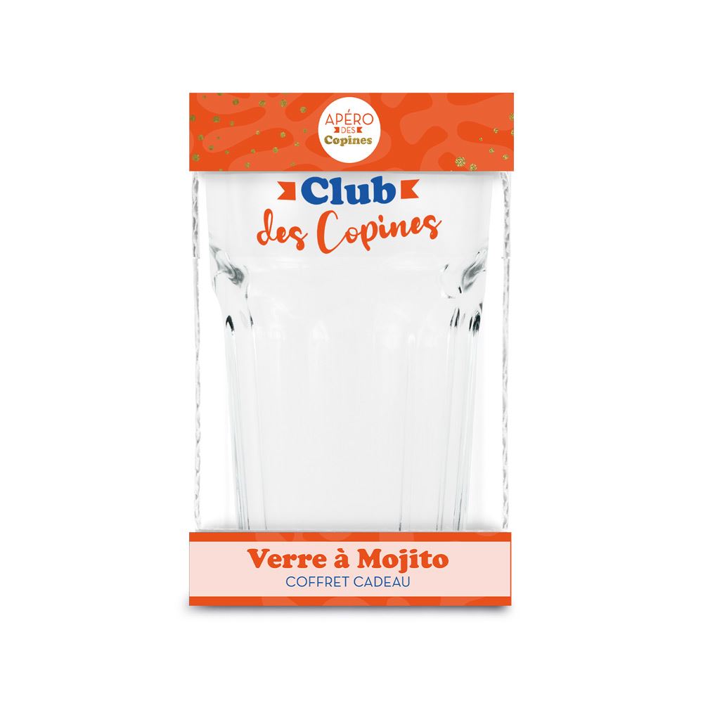 Coffret verre mojito apero des copines