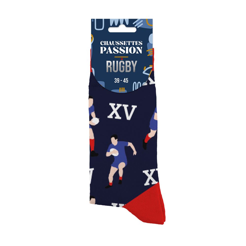 Chaussettes passion rubgy