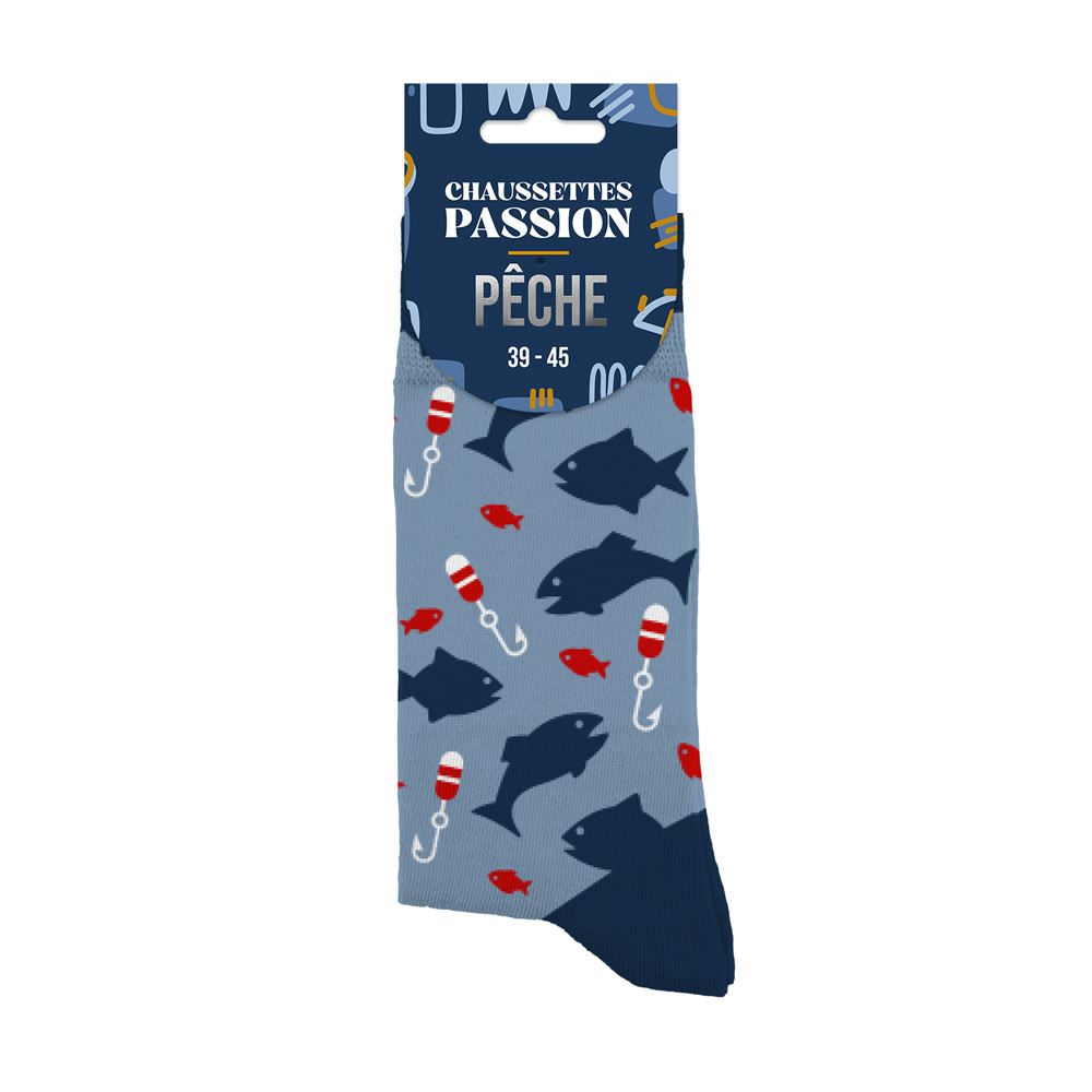Chaussettes passion peche