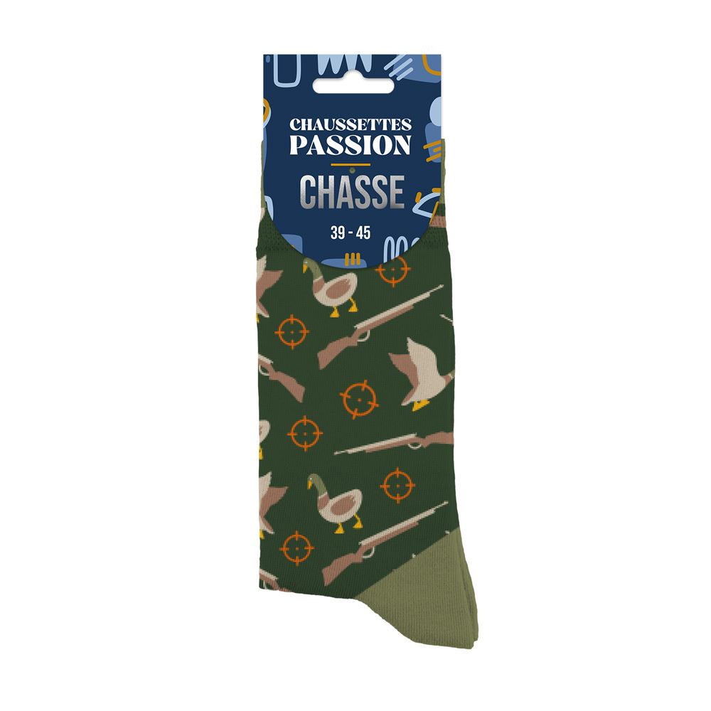 Chaussettes passion chasse