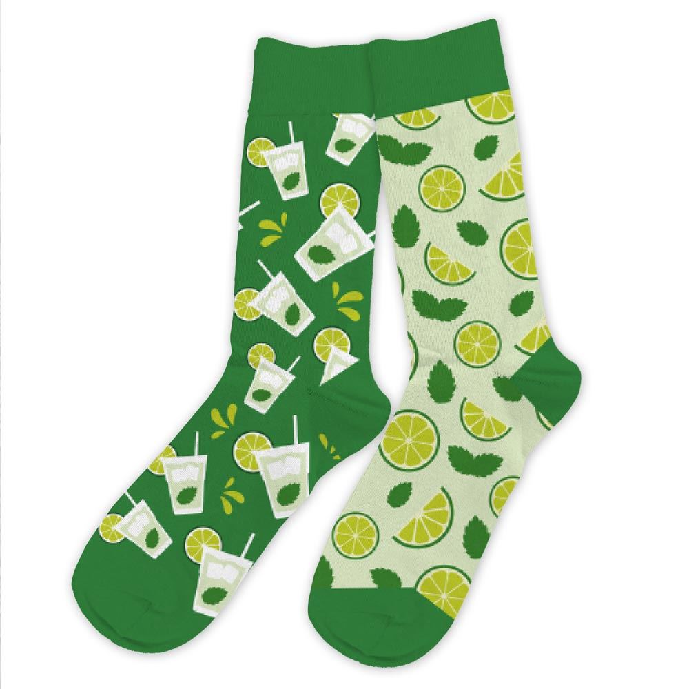Chaussettes mojito/citron