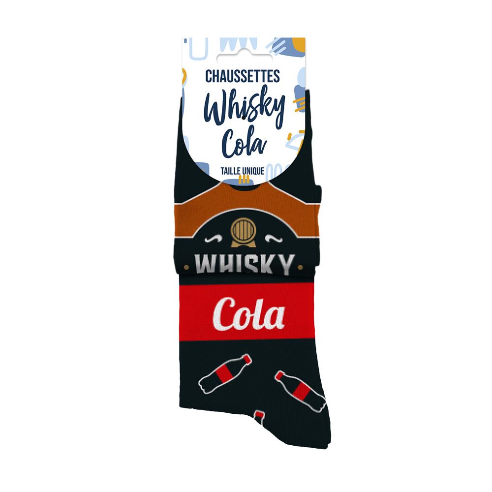 Chaussettes whisky/cola