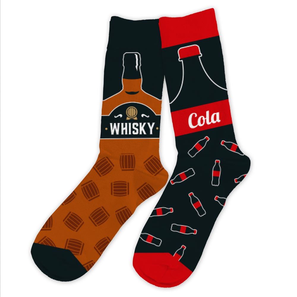 Chaussettes whisky/cola