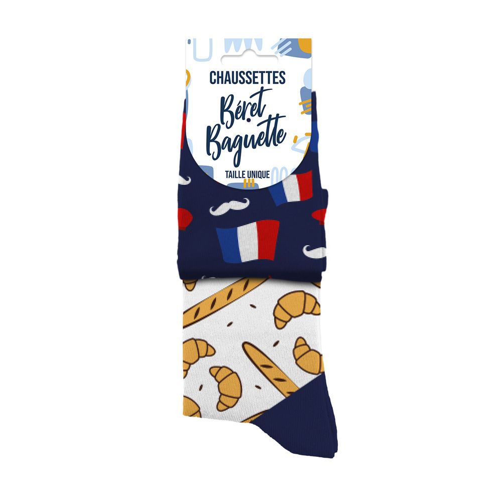 Chaussettes baguette/beret