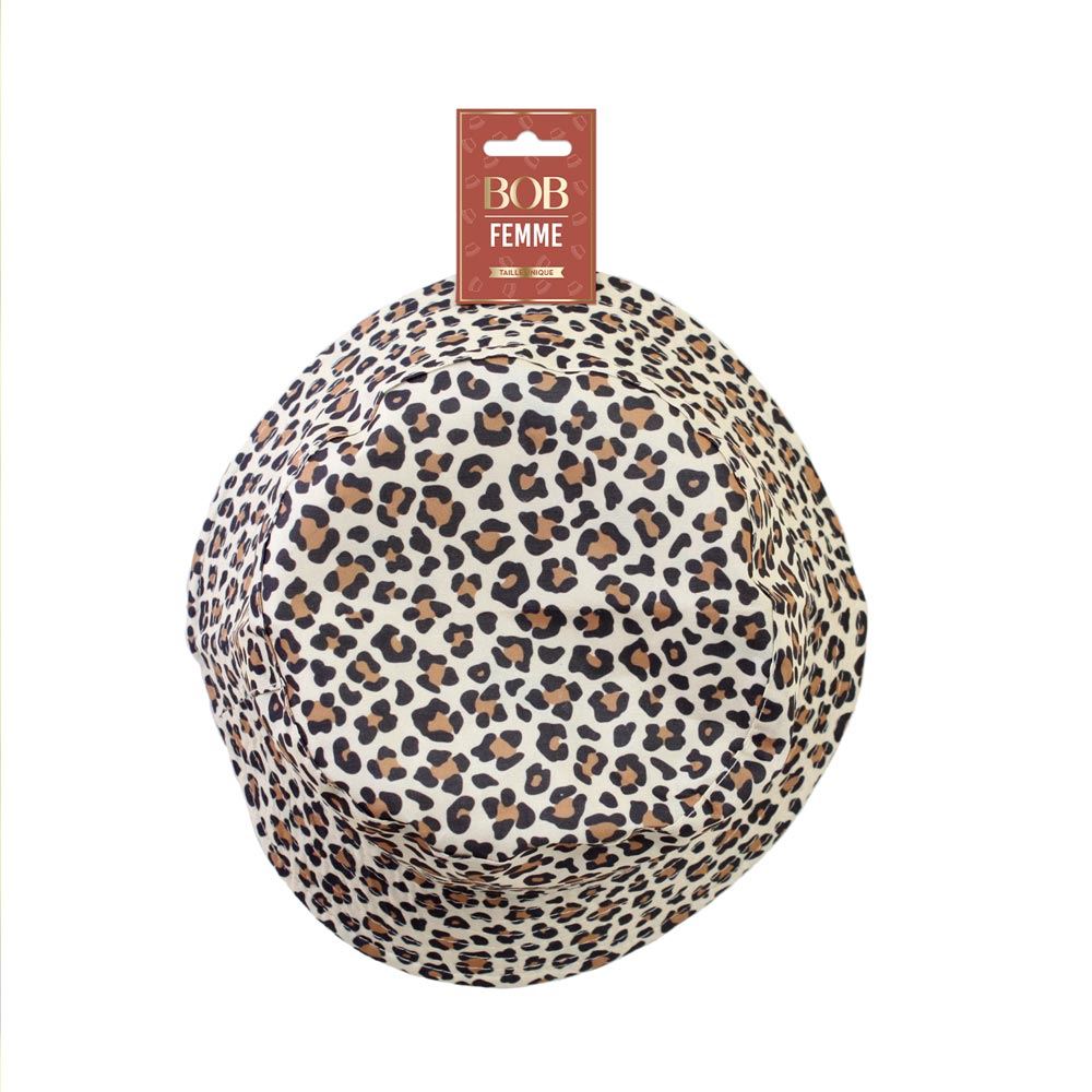 Bob femme imprimes leopard