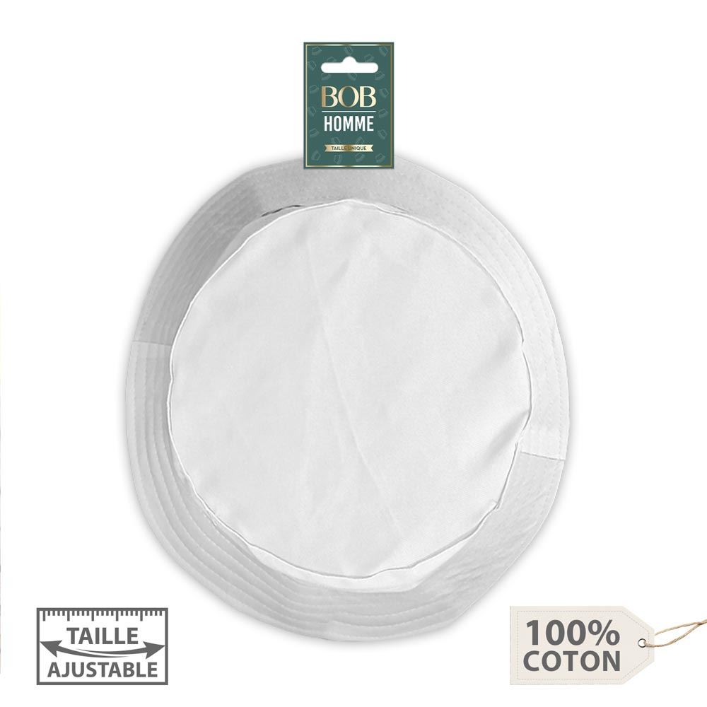 Bob homme creme
