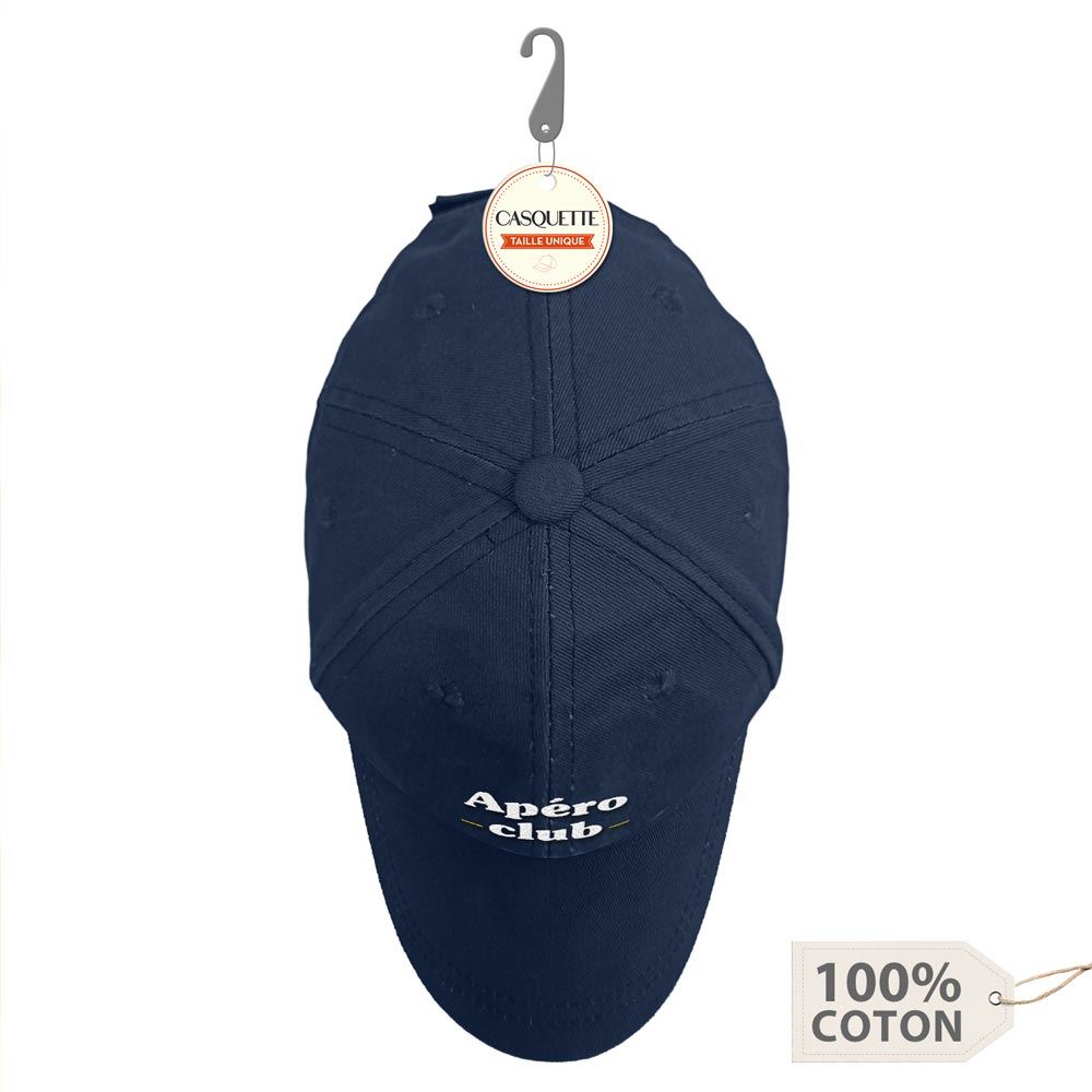 Casquette homme apero club