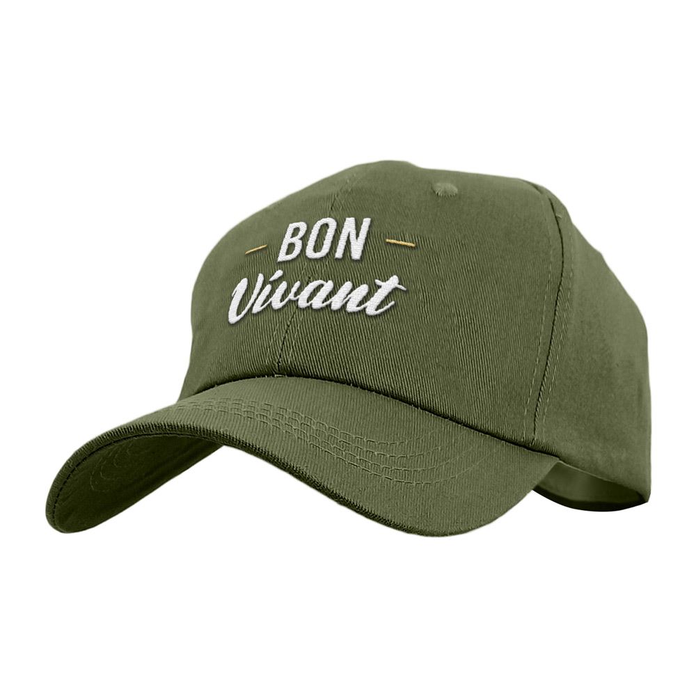 Casquette homme bon vivant