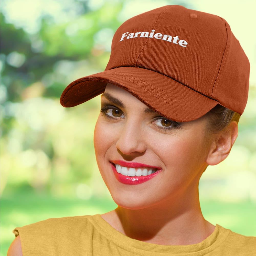 Casquette femme farniente