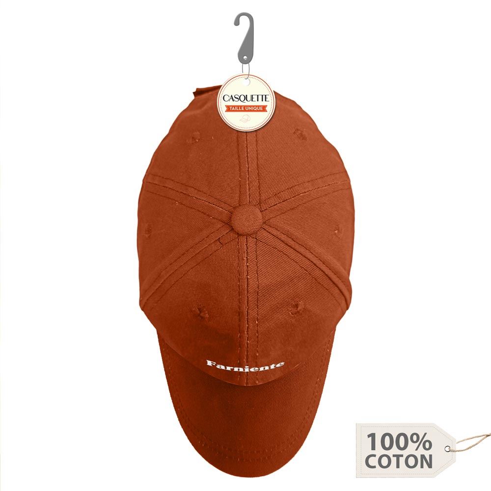 Casquette femme farniente