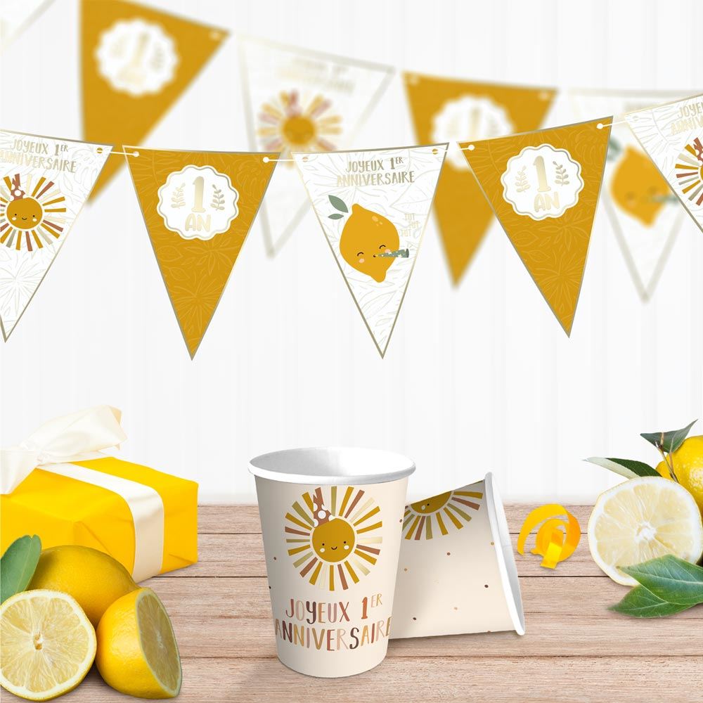Rubrique Déco de Fête Thème 1er Anniversaire