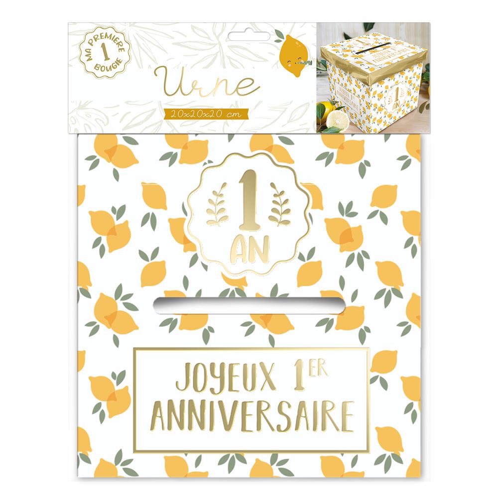 Urne 1er anniversaire