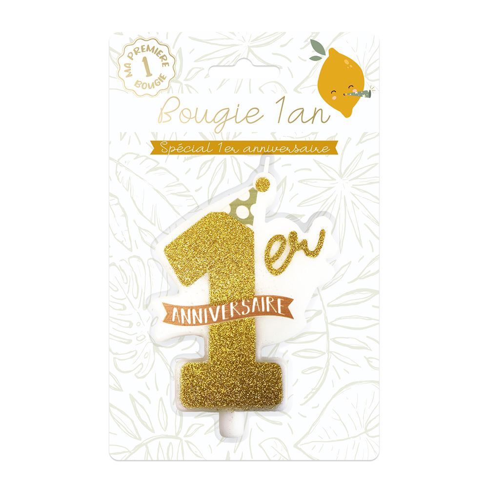 Bougie 1er anniversaire