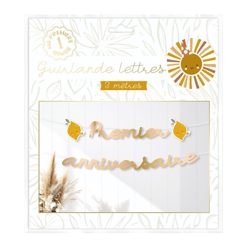 Guirlande 1er anniversaire