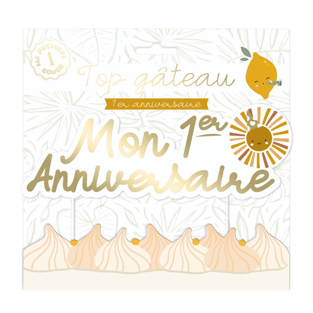 Top gateau 1er anniversaire