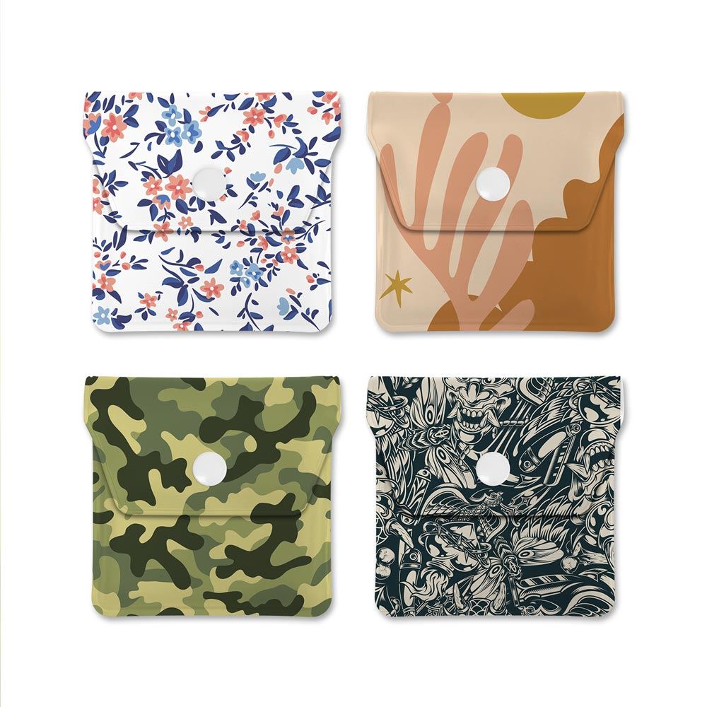 Cendrier poche motifs 4mods/ 48pcs