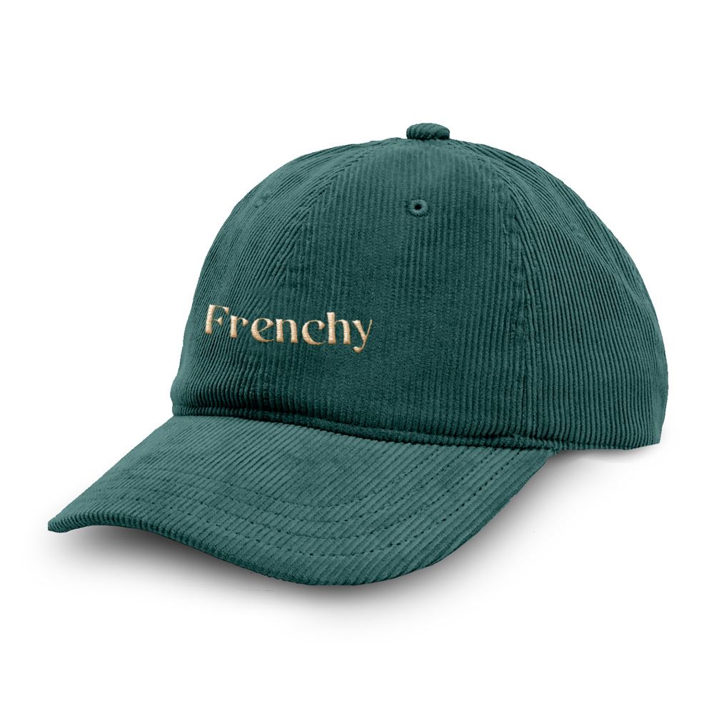 Casquette velours frenchy