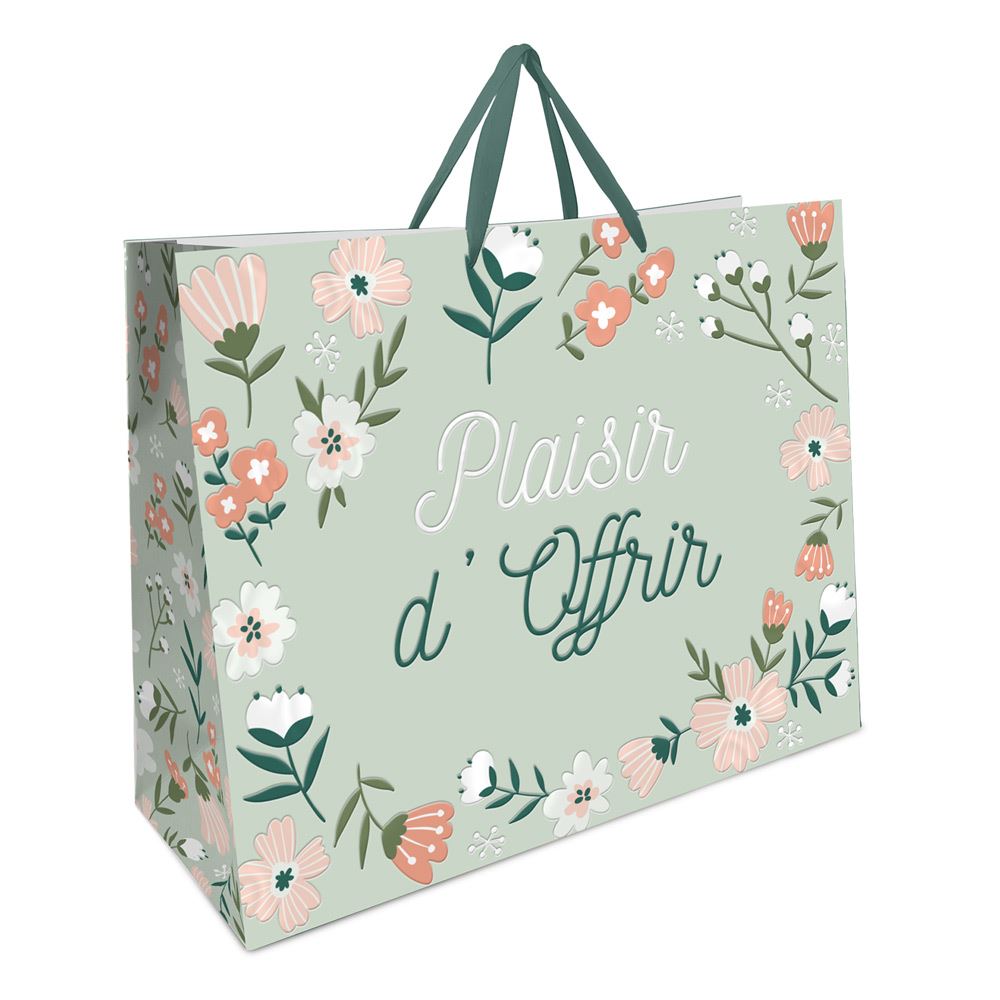 Pochette plaisir d offrir floral hgm