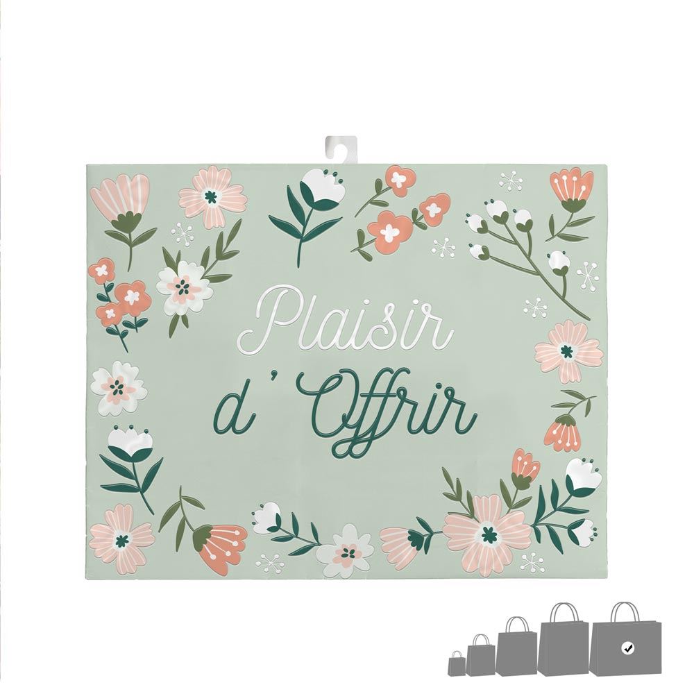 Pochette plaisir d offrir floral hgm