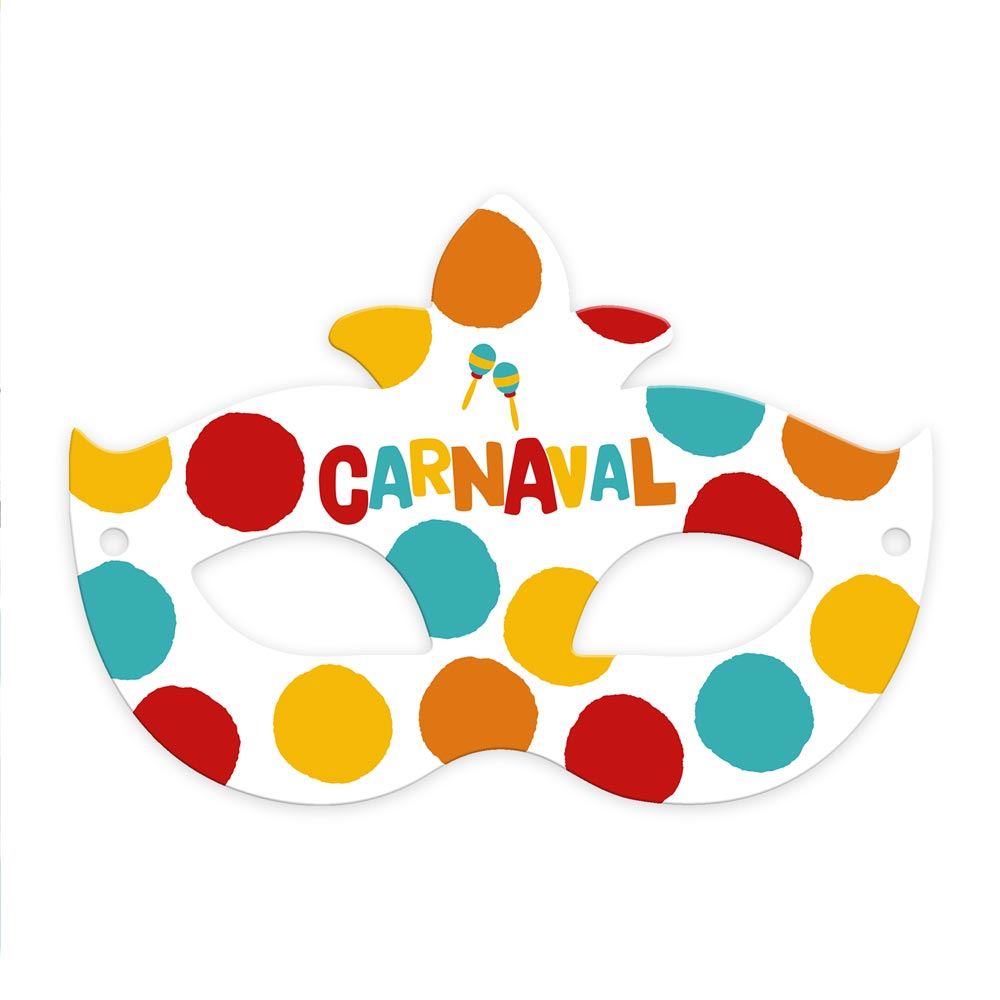 Masques 6pcs carnaval