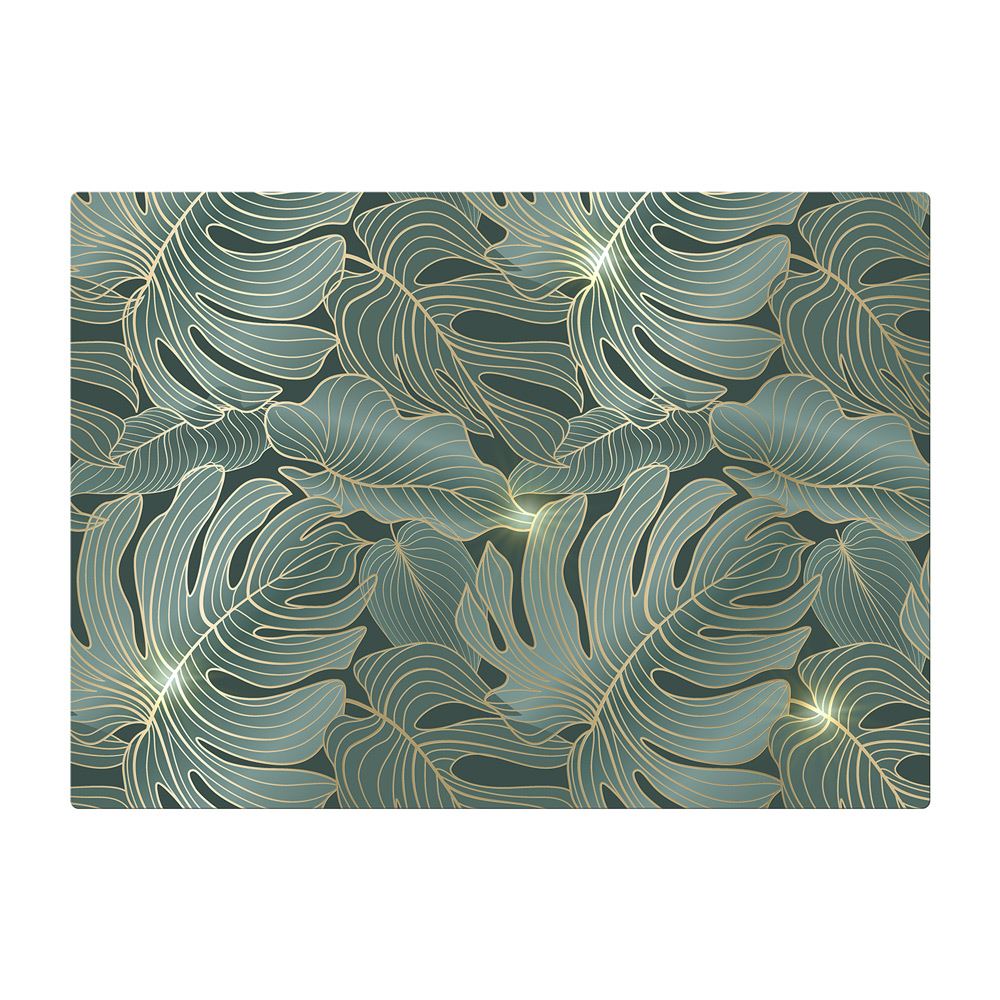 Set de table dore feuilles d or