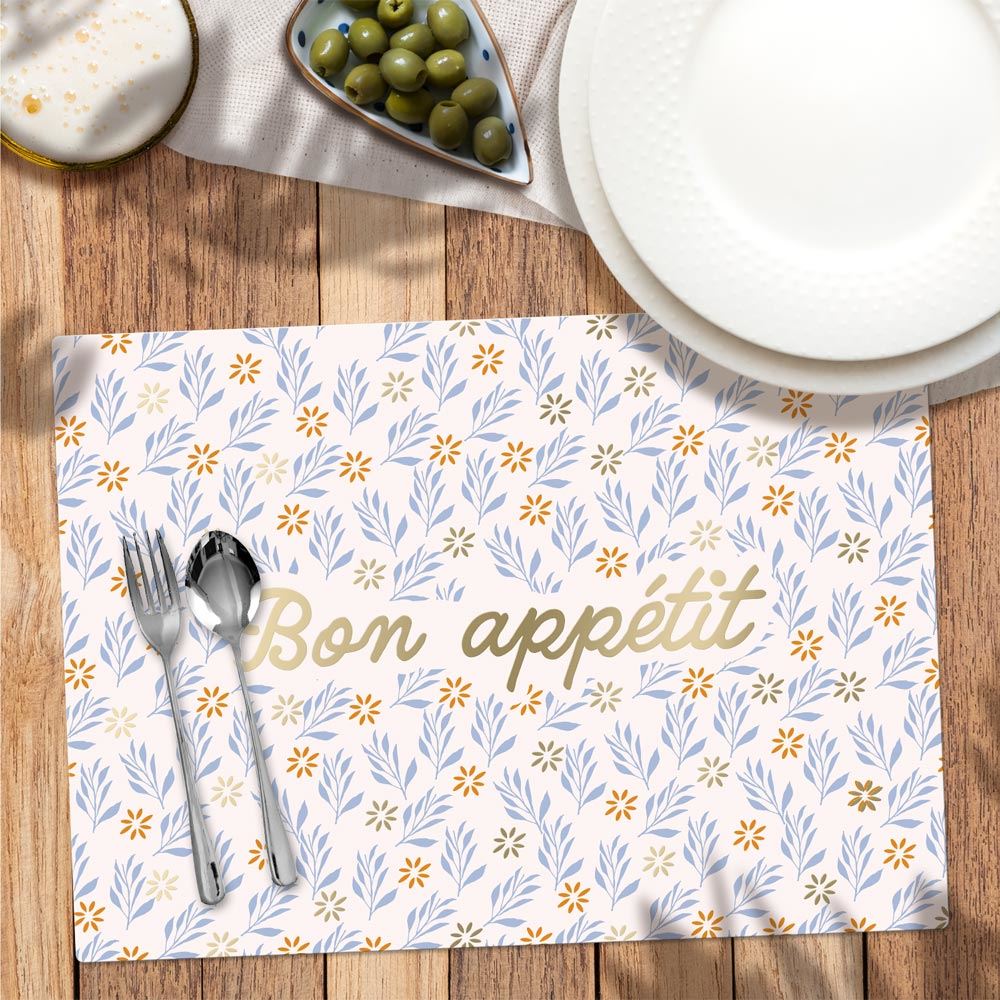 Set table dore bon appetit