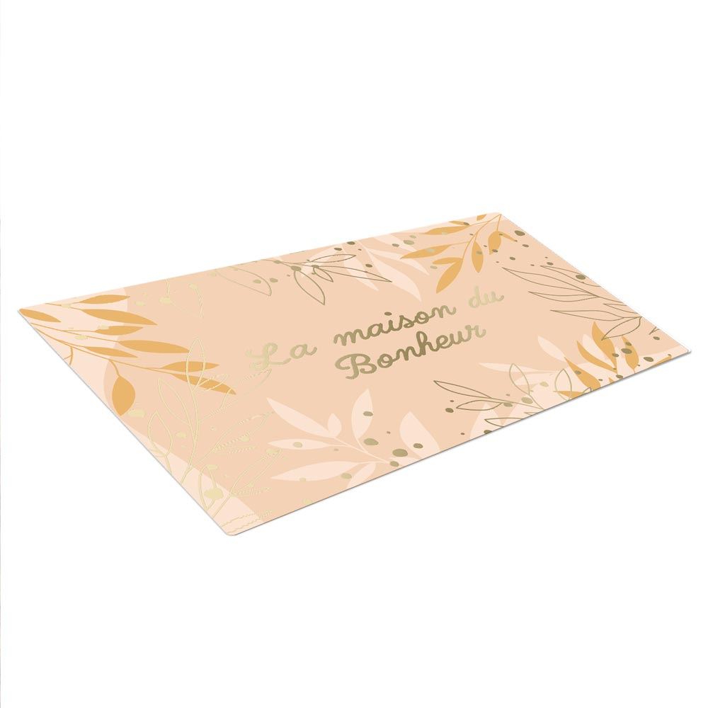 Set table dore maison du bonheur