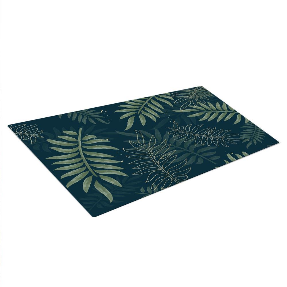 Set table dore feuillage