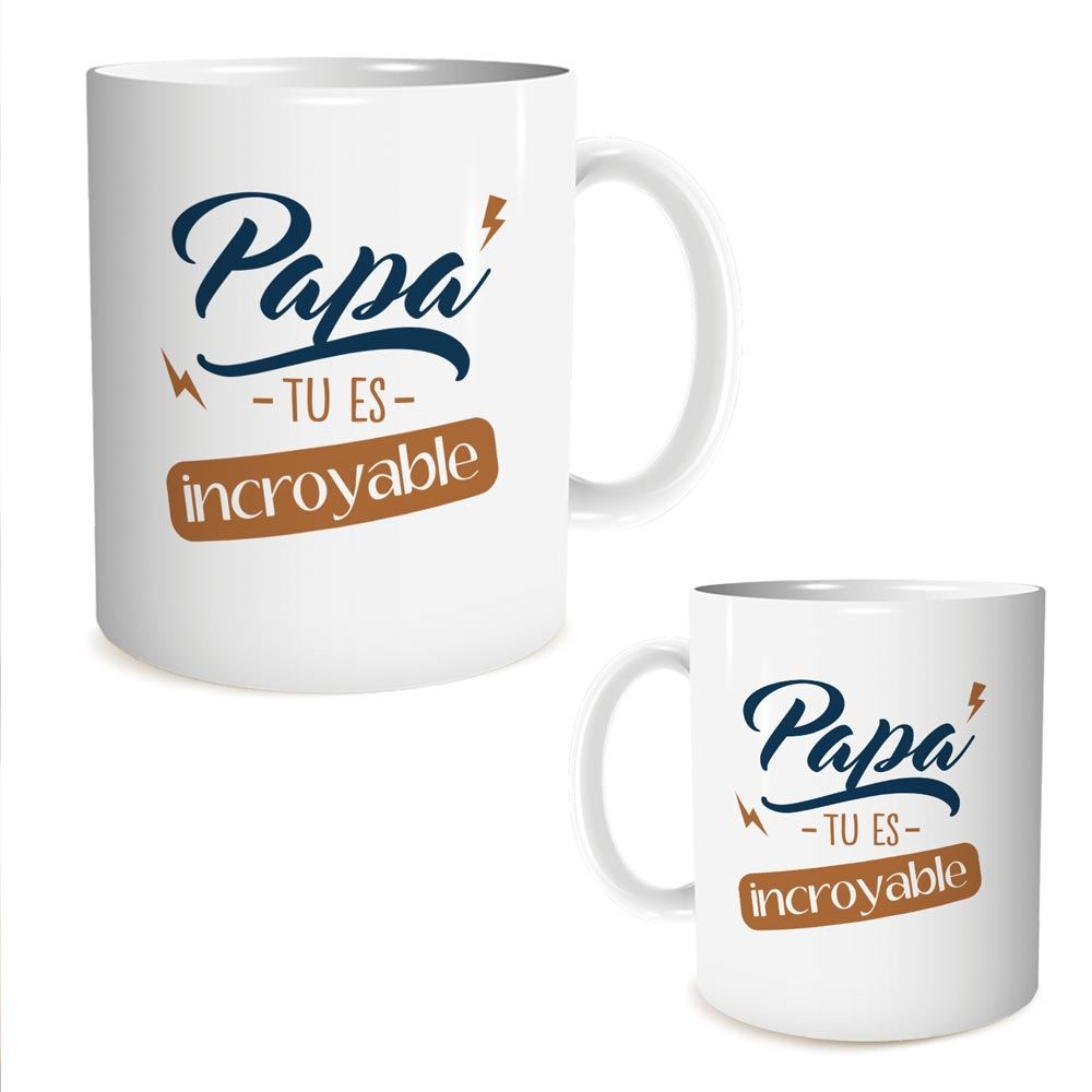 Mug papa incroyable