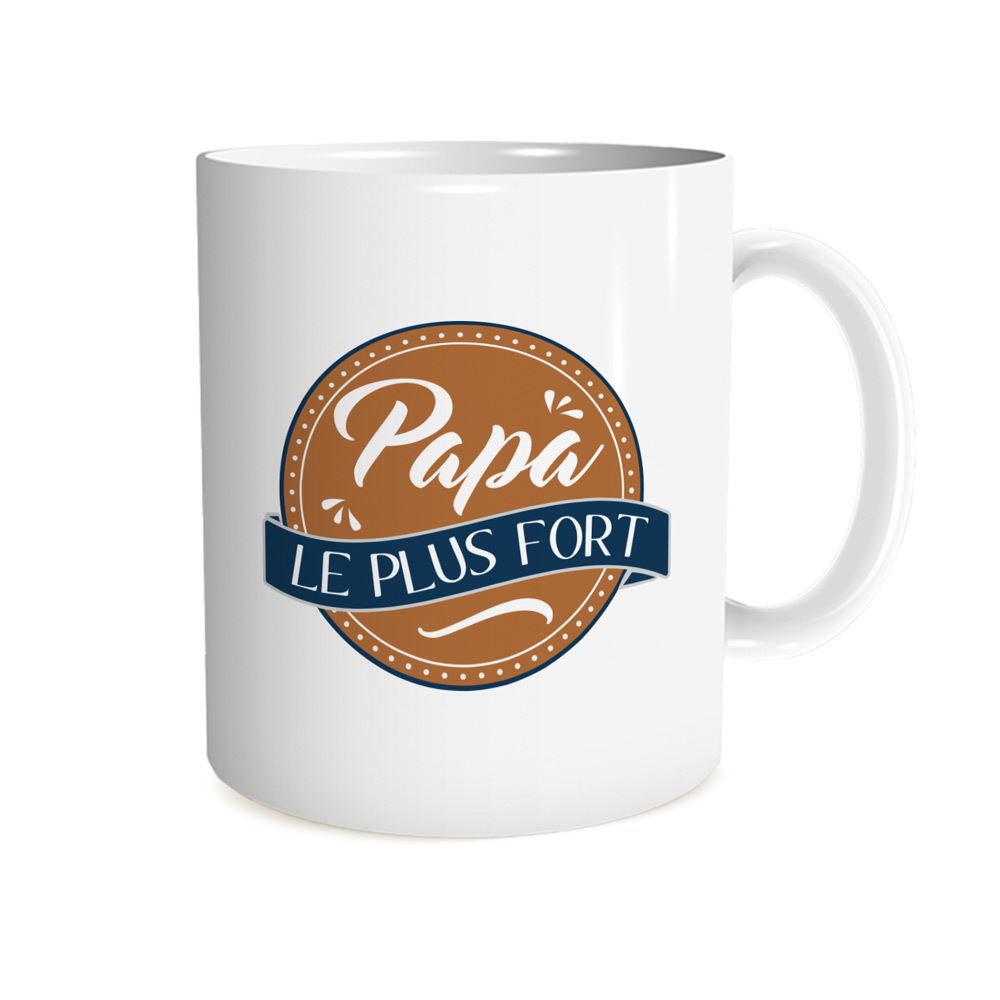 Mug papa le plus fort