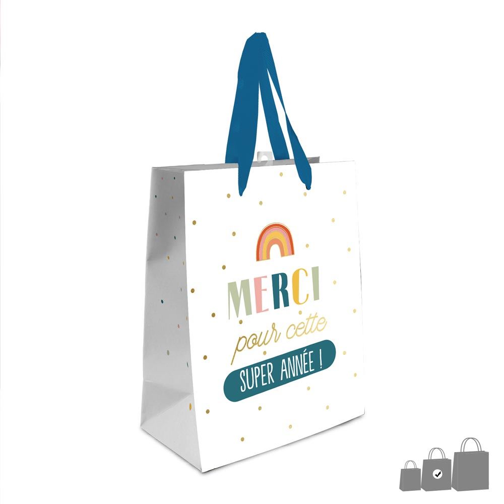 Pochette cadeau merci..super annee mm