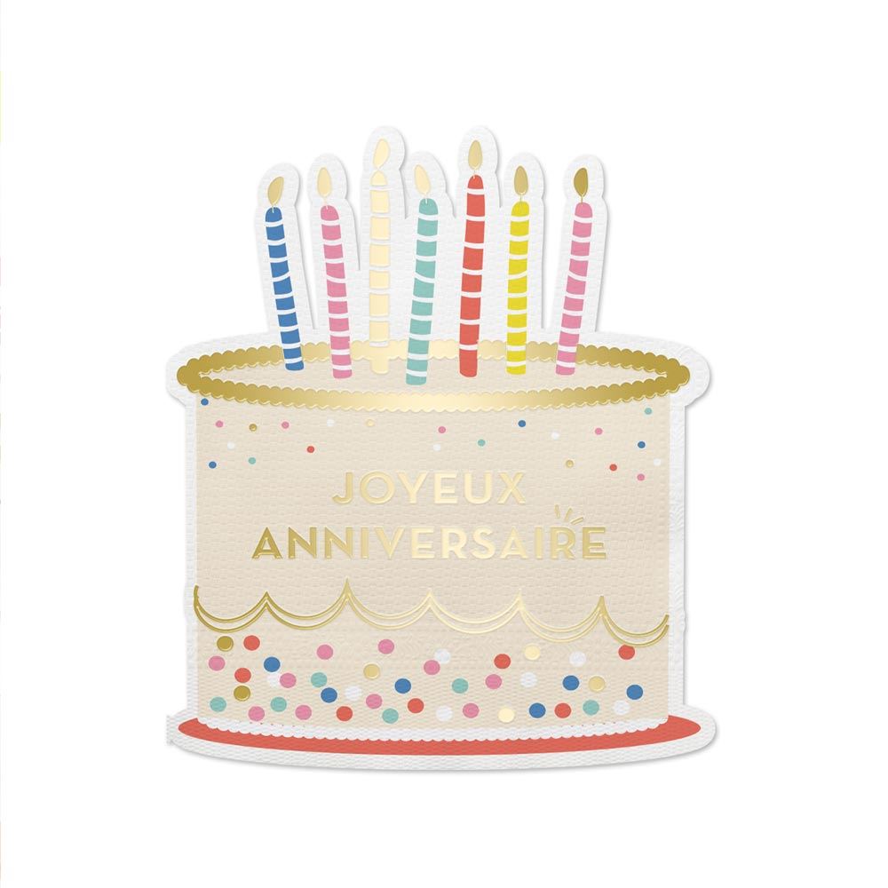 Pack 10 serviettes festi party