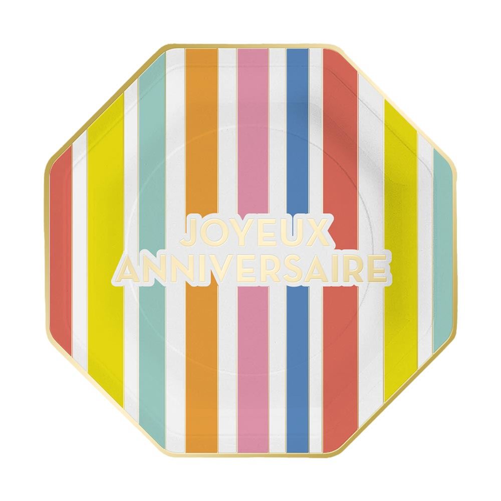 Assiettes festi party