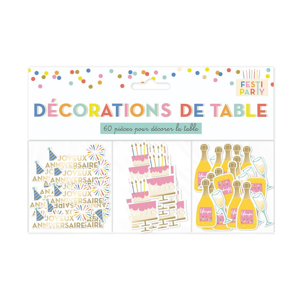 Decorations table festi party