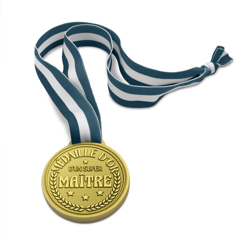 Medaille d or super maitre