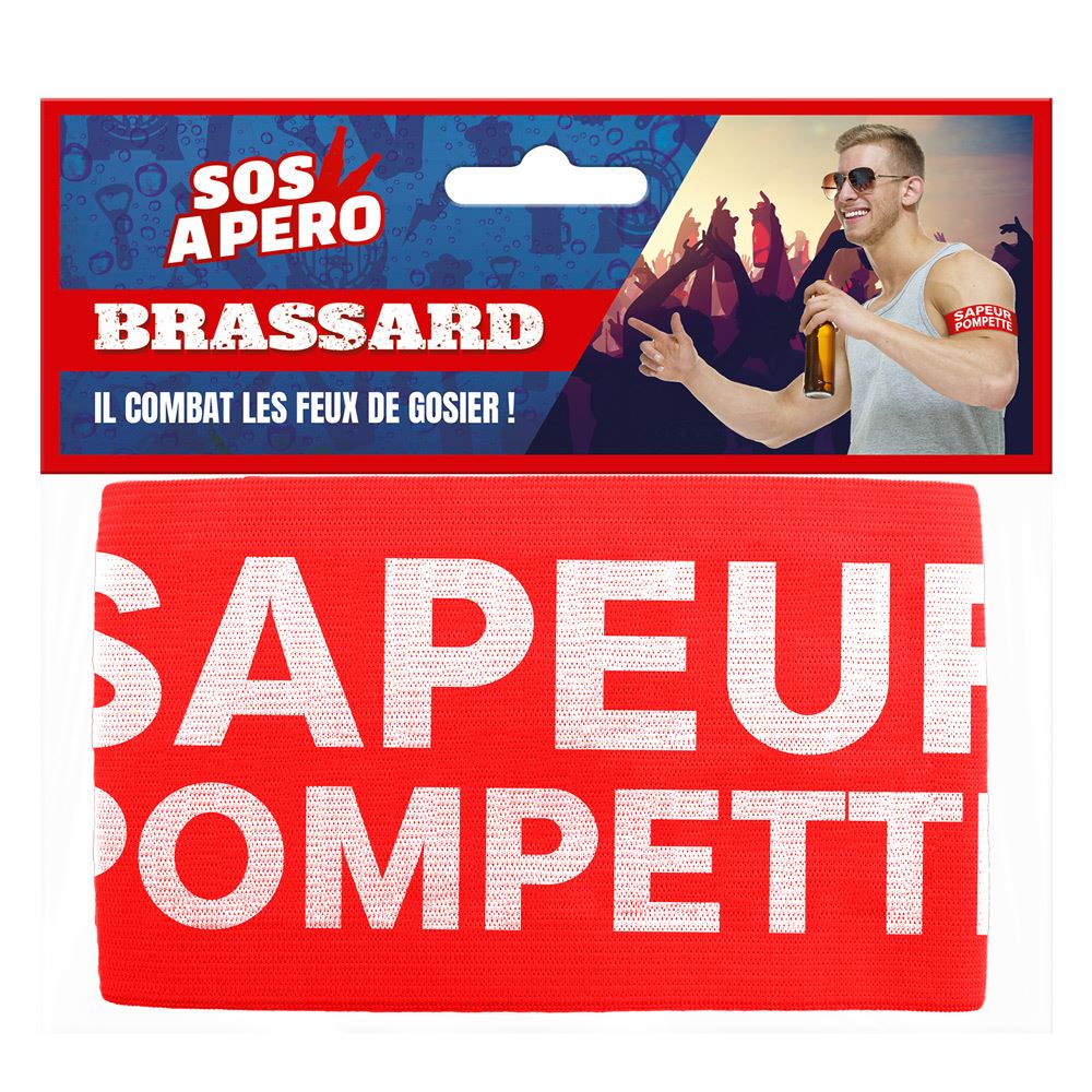 Brassard apero sapeur pompette