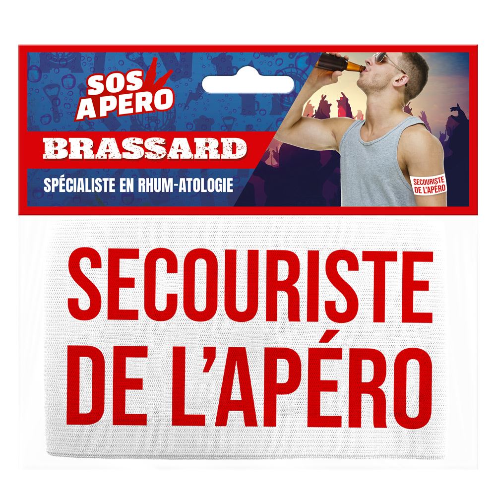 Brassard apero secouriste de l apero