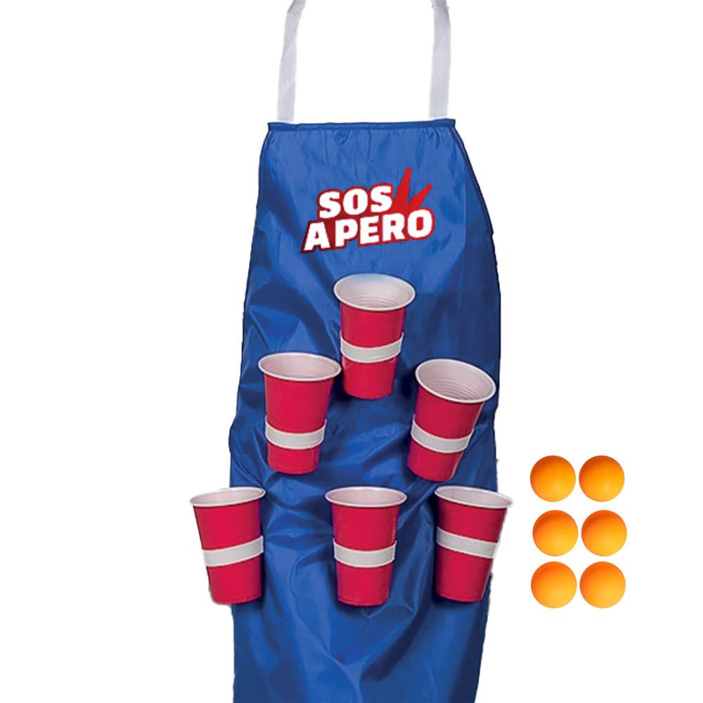 Tablier biere pong
