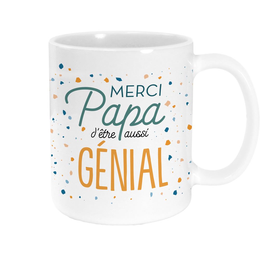 Mug merci papa genial
