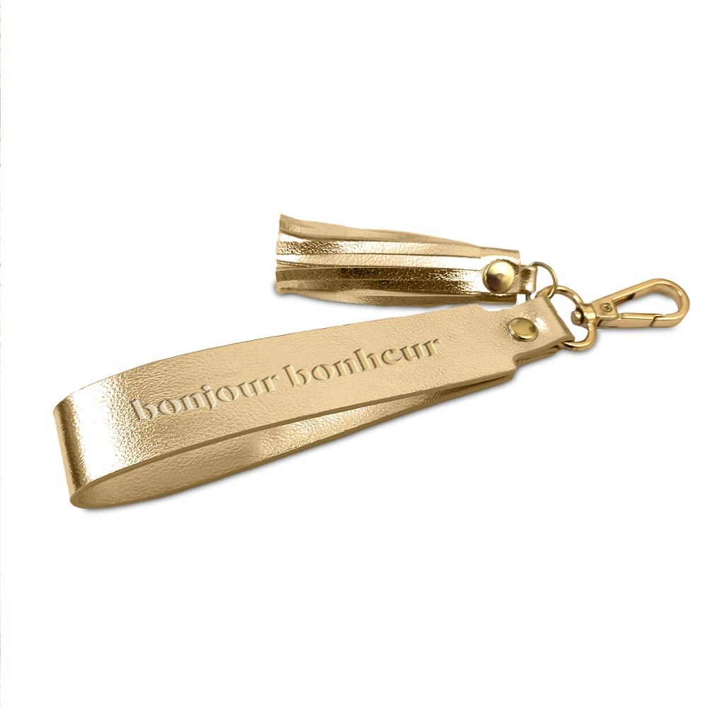 Porte cles metal or