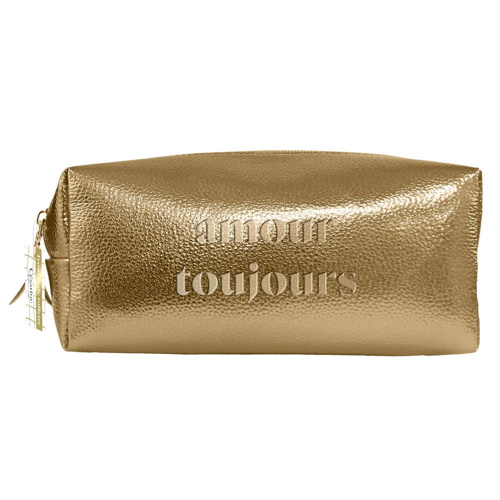 Trousse de toilette metal or