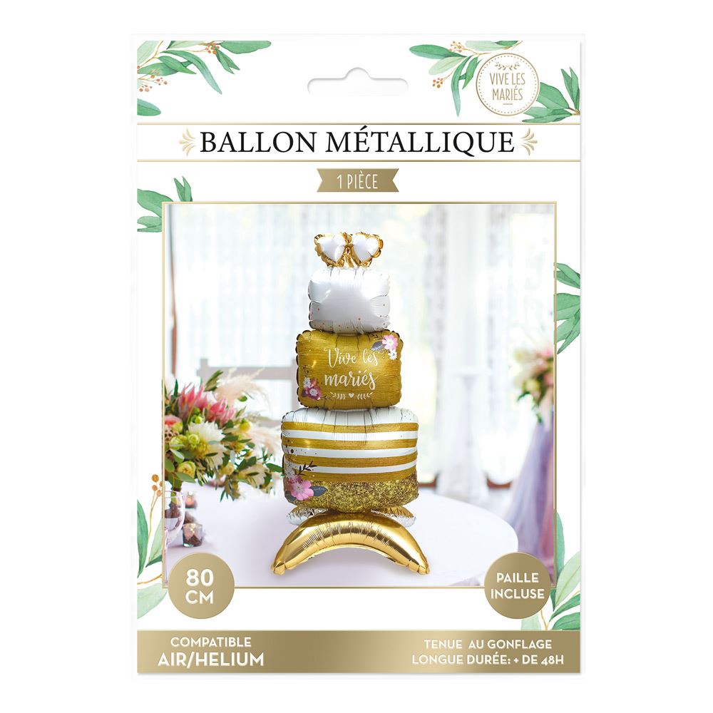 Ballon totem vive les maries