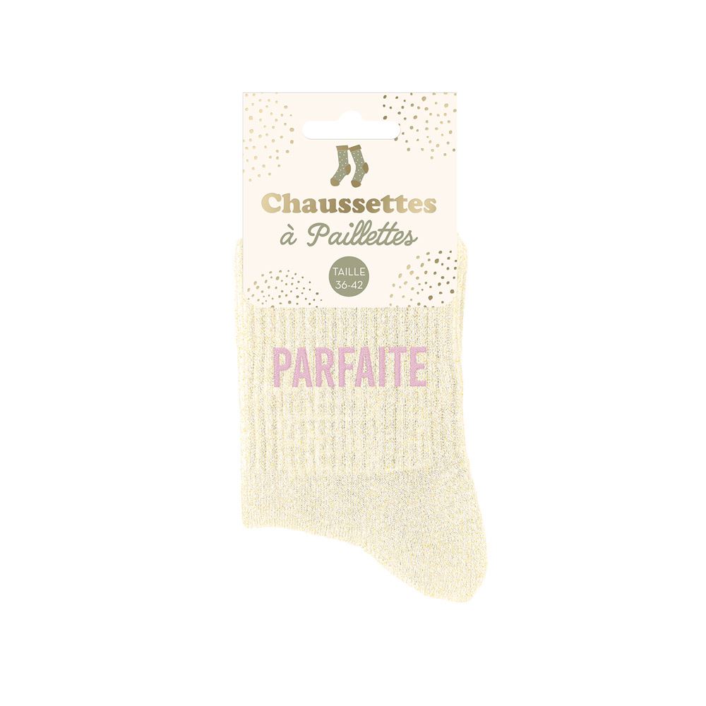 Chaussettes paillettes parfaite