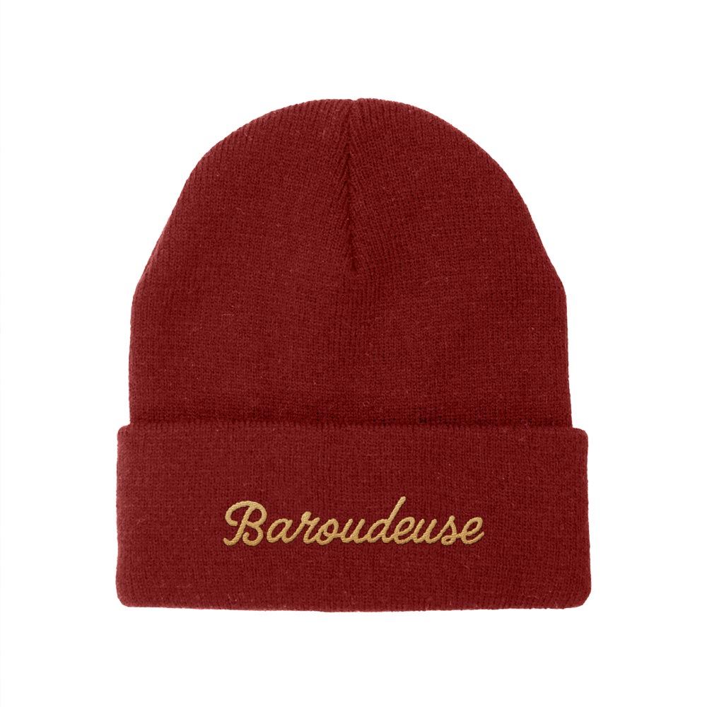 Bonnet brode baroudeuse