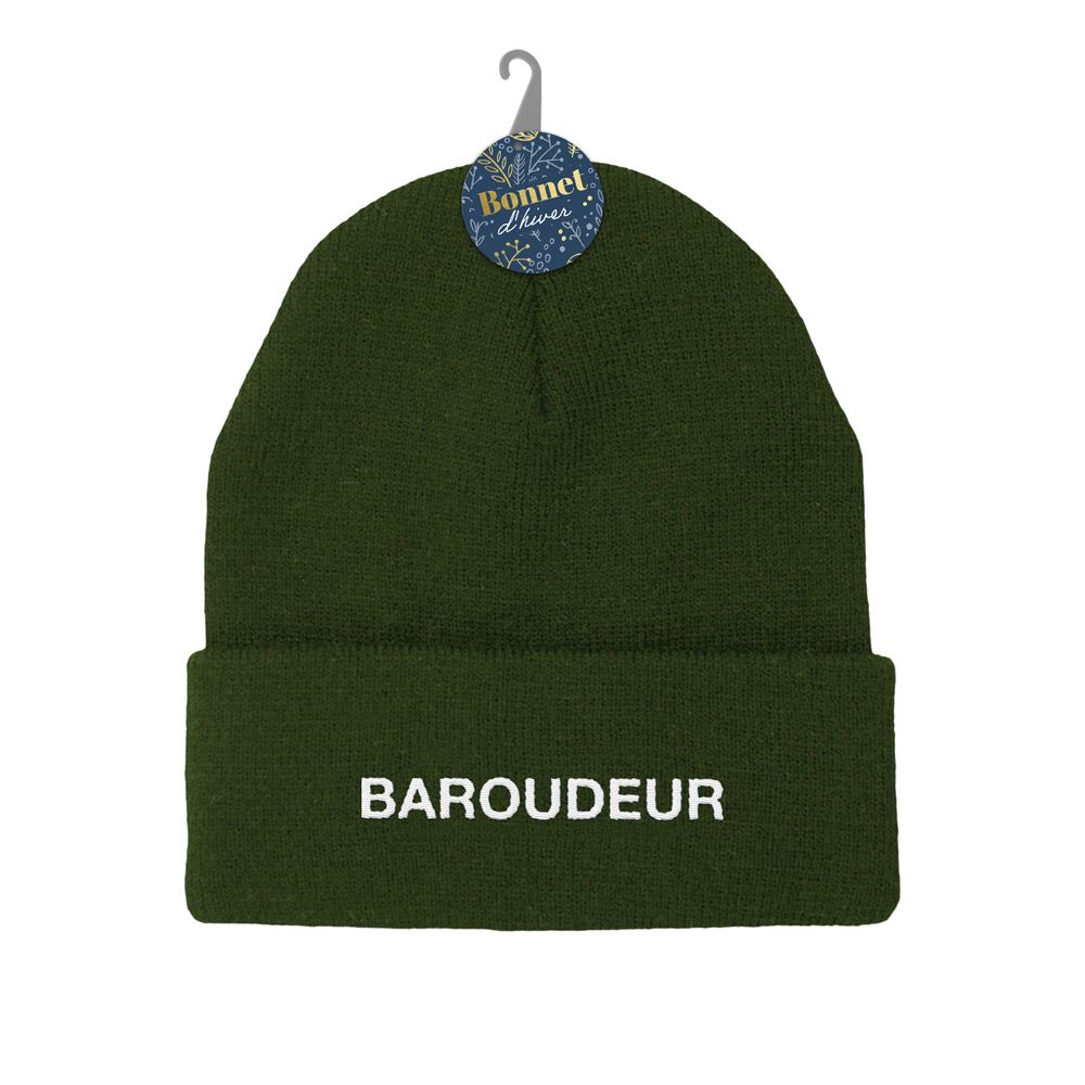 Bonnet brode baroudeur