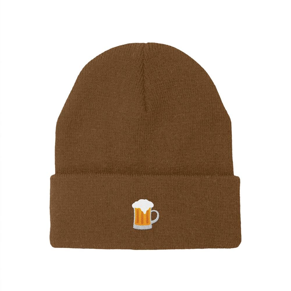 Bonnet brode picto biere