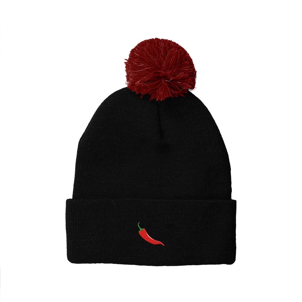 Bonnet brode picto piment