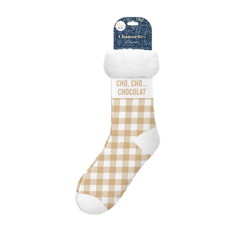 Chaussettes moumoutes cho cho chocolat